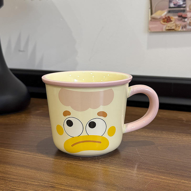 ถ้วยเดี่ยวสีชมพู