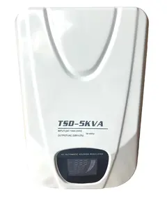 TSD 5KVA VRelay Type série monophasée entièrement stabilisateur de régulateur de tension ca avec affichage numérique Led Lcd
