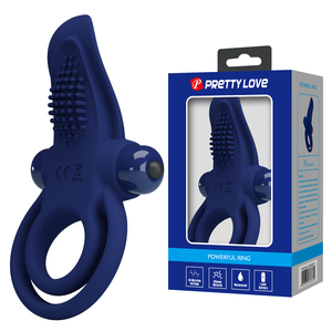 Pretty love Silikon Mann vibrierenden <span class=keywords><strong>Penis</strong></span> käfig Hahn Vibrator Massage gerät Hahn und Kugel ring