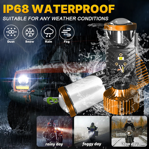 Carolyn 9006 9005 H7 H4 <span class=keywords><strong>Mini</strong></span> <span class=keywords><strong>LED</strong></span> Chiếu Đèn Pha Ống Kính 70W 15000lm <span class=keywords><strong>Mini</strong></span> H4 Bi <span class=keywords><strong>LED</strong></span> Phản Xạ <span class=keywords><strong>Mini</strong></span> Ống Kính Máy Chiếu Cho Xe Hơi - Product Image 6