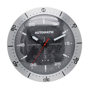 Horloge murale montre de luxe <span class=keywords><strong>en</strong></span> métal, style montre moderne, personnalisé, noir et <span class=keywords><strong>Orange</strong></span>, 14 pouces, <span class=keywords><strong>d</strong></span>écoration pour <span class=keywords><strong>la</strong></span> maison - Product Image 2