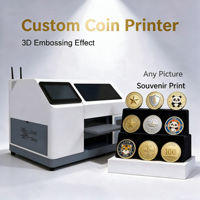Solution d'impression en ligne de souvenirs personnalisés, imprimante UV à plat, machine d'impression miniature en libre-service pour les boutiques de cadeaux