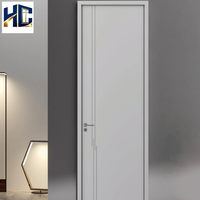   Porte d'entrée simple moderne en bois certifiée qualité, porte coupe-feu en bois, portes coupe-feu intérieures
