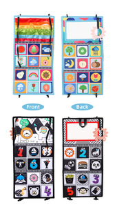Jouets <span class=keywords><strong>miroir</strong></span> pour bébé Tummy-time <span class=keywords><strong>livre</strong></span> d'activités froissé doux avec énorme bébé <span class=keywords><strong>miroir</strong></span> sûr livres froissés interactifs pour bébés - Product Image 5