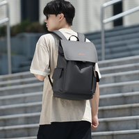 Tas Ransel Laptop Bisnis Travel Unisex Gaya Korea Serbaguna Kapasitas Besar Oxford Ringan Tahan Air Awet