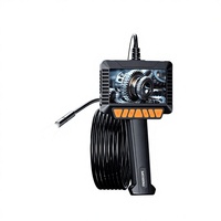 Caméra endoscopique industrielle automobile HD avec écran 4,3 pouces, éclairage LED, indice de protection IP67, pour inspection des cavités murales