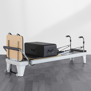 <span class=keywords><strong>Cama</strong></span> de Pilates Multifuncional de Aluminio con Resortes de Alta Elasticidad y Retorno Automático de Cuerdas para Uso Doméstico y en Estudios Comerciales - Product Image 3