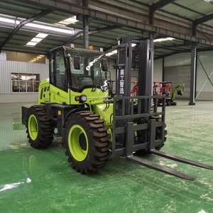 לייגונג LG15F מקצועי 4x4 מלגזת שטח יצרן 3 טון 3.5 טון 5 טון 4 טון דיזל מלגזת שטח גס - Product Image 4