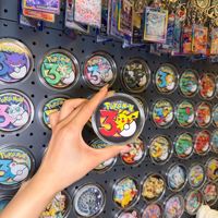 Animasi Seri Genie Ulang Tahun ke-30 Potongan Kertas 3D Tiga Dimensi Magnet Kulkas Grosir