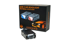 Phares auxiliaires LED Hongy HL-15 étanches IP68 pour véhicules tout-terrain, feux de brouillard externes 35W 9-60V 6000LM pour camions