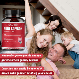 Özel etiket 100% saf safran özü kapsül sağlık ürünü takviyeleri safran kapsül - Product Image 5