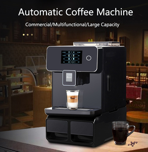 Cafetera Automática de Sobremesa para Capuchino/<span class=keywords><strong>Espresso</strong></span> con Molinillo Eléctrico de Acero Inoxidable SY, Sistema de Agua Caliente, Repuestos Gratis - Product Image 2