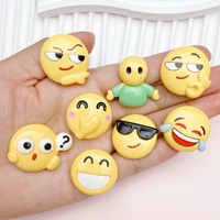 Funny Emojis Cute Face Personality Creative Cartoon Resin Charms