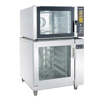 Four combiné EJIN haute productivité gaz/électrique à vapeur et convection grande capacité pour restaurants et hôtels - Nouveau