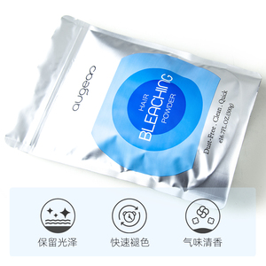 Prodotti per Decolorazione Capelli Biondi all'Ingrosso, Polvere Decolorante Bianca Blu Senza Polvere 500ML per Capelli - Product Image 3