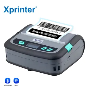 Xprinter XP-P441B Hoge Snelheid Printen Mini Printer Draagbaar Voor Sticker 100 Mm/s Imprimante Thermique Mobiele Printer