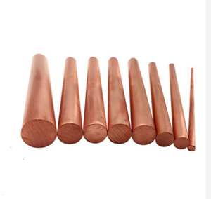แท่งทองแดงอุตสาหกรรม C11000 C1100 ความบริสุทธิ์ 99.95% สำหรับงานประปาและสุขภัณฑ์ บริการตัดตามความยาวที่กำหนด - Product Image 1