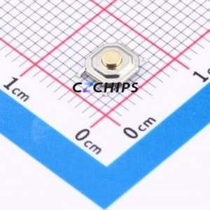 SH-TS-1187-17-250gf Tactile Switch SMD-4P,5.2x5.2mm Switch Single Pole Single Throw Round Button 2.5N Vertical Mount - Product Image 1