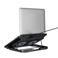 Nouvel Arrivage Hoco GA4 Support Refroidisseur pour Ordinateur Portable à Détection Variable en Aluminium, Base de Refroidissement pour PC Portable Gaming