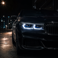 Ensemble de phares LED BK pour BMW Série 7 2016-2018, double couleur DRL, style laser, projecteur, plug and play