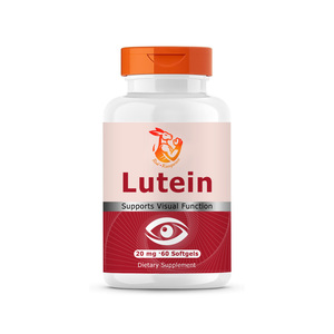 Cápsulas Blandas de Luteína de Marca Privada con Luteína y Zeaxantina, Suplemento para la Salud Ocular, Ayuda a Filtrar la Luz Azul Dañina, Suplementos Naturales - Product Image 1