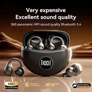 หูฟังไร้สายแบบขายส่ง D151 ows earbuds รุ่น BT v5.4 หูฟังสเตอริโอแบบเปิดสำหรับเล่นกีฬา พร้อมไมโครโฟน สำหรับ Android iOS Windows - Product Image 3