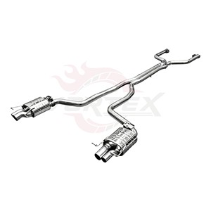 Sistema de Escape Catback con Válvulas de Acero Inoxidable Vortex para Mercedes AMG W213 E63 E63S 4.0T con Tubos de Escape Cuádruples Cromados - Product Image 3