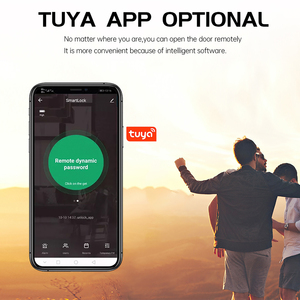 Tuya khóa kỹ thuật số sinh trắc học mật khẩu vân tay thông minh Điện tử Keyless nhập cửa khóa và deadbolt - Product Image 4