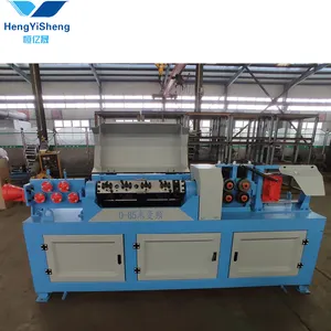 Máquina automática hidráulica de corte e endireitamento de vergalhões de aço de alta qualidade com 4-14 mm
