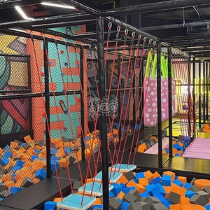 Design 800 Sqm 6.4 M Children <b>Trampoline</b> Park Center Commercial Indoor Play <b>Trampoline</b> Sports Center - Product Image 5