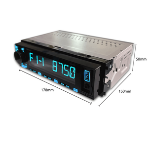 Lecteur MP3 de voiture multifonctionnel 1 Din détachable SI4745 USB BT4.2 avec tuner radio - Product Image 6