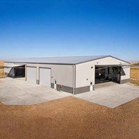 Edificio de Almacenes de Múltiples Pisos, Estructura de Acero, Almacén de Construcción Rápida, Hangar de Almacenamiento Prefabricado
