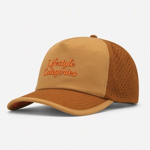 Wholesale T&L Custom Logo <b>Vinyl</b> Badge 5 Panel Camp Cap Waterproof Performance Gorras Hat Manufacturer 100% Cotton Canvas - Product Image 1
