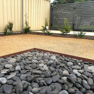 Bordure de jardin en acier Corten haute performance, installation facile, rectangulaire, pour gazon et pierres, durable - Product Image 2