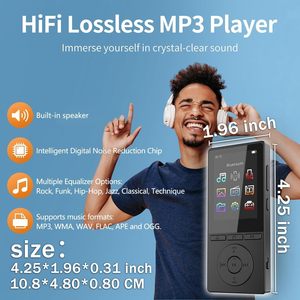Reproductor de Música Inteligente con 32 GB de Memoria Interna, Compatible con Tarjeta TF de 128 GB, Cuerpo de Metal, <span class=keywords><strong>MP3</strong></span>, Altavoz Integrado, <span class=keywords><strong>Audio</strong></span> sin Pérdidas para Dispositivos de 5.3 2-4 Pulgadas - Product Image 2