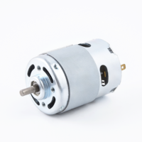 Moteur CC Hongyang RS-977 12v 24v avec balais de charbon pour ventilateur, pompe à air, perceuse électrique, mélangeur à café - Couple élevé, faible bruit, indice de protection IP55