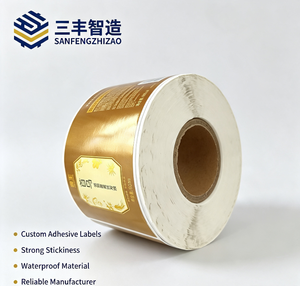 สติกเกอร์กระดาษคราฟท์พิมพ์ลายตามสั่ง Sanfengzhizao กันน้ำ สำหรับบรรจุภัณฑ์ - Product Image 2