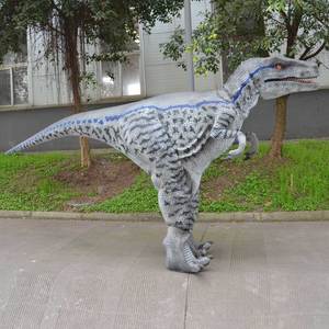 Costume de dinosaure du monde de <span class=keywords><strong>Dino</strong></span> de parc d'attractions Jambes cachées réalistes pour parc à thème - Product Image 2