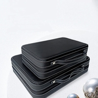 Nouvelle Boîte de Rangement Portable pour Bijoux, Organisateur Transparent en Plastique pour Bagues, Pierres Brutes, Boîte à Diamants Colorés, Présentoir de Trésors