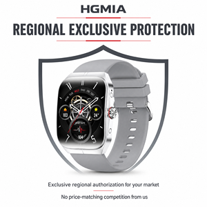 HK80 1,95 Zoll AMOLED-Bildschirm Smartwatch mit <span class=keywords><strong>Bluetooth</strong></span>-Anruffunktion, Wettervorhersage, Schlafüberwachung und Aktivitäts-Tracking FitCloudPro - Product Image 5
