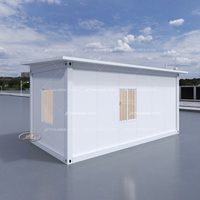 Fournisseur de maisons mobiles, maison préfabriquée, Porto Rico, maison modulaire portable de 20 pieds, petite maison conteneur détachable aux Philippines, structure en acier