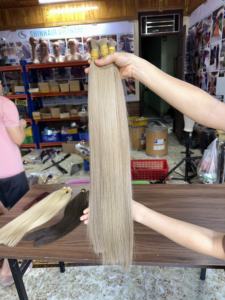 Cabello Humano Vietnamita de Alta Calidad, Cabello Virgen Crudo, Liso Natural, para Exportación Directa de Fábrica - Product Image 3