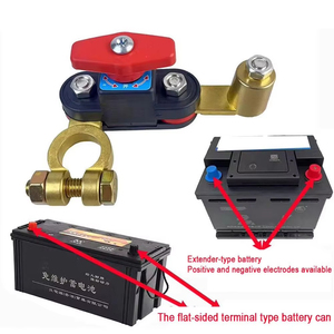Interruttore di Disconnessione Batteria Auto 12V 24V, Interruttore Manuale in Lega di Zinco, Strumento di Disconnessione Polo Negativo Senza Attrezzi - Product Image 3