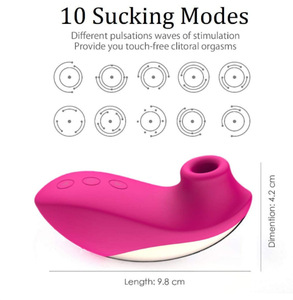 Populaire clitorisvibrators, tepelstimulators, orale seksstimulators, clitorisvibrators, seksspeeltjes voor vrouwen - Product Image 4