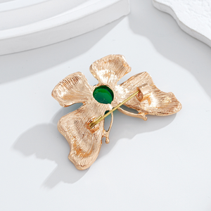 Venta al por mayor nueva moda <span class=keywords><strong>Multi</strong></span> esmalte mariposa broche mujer Animal insecto pecho flor fiesta banquete ropa Accesorios - Product Image 4