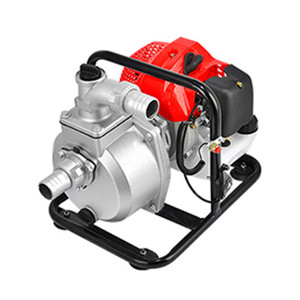 Pompe à eau à essence professionnelle 1,9 CV 2 temps 51,2 cm³ 1,5 po pour l'irrigation paysagère et la lutte contre les inondations – Outil haute performance - Product Image 1