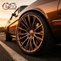 Rueda de Aleación Cromada Multirradio Forjada a Medida para Autos Ejecutivos de Alta Gama
