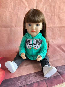 Muñecas Bebé Reborn de Princesa, <span class=keywords><strong>Lindas</strong></span> y Suaves, Cuerpo Completo, Diálogo Inteligente en Ruso, Español y Árabe, Muñeca Reborn Infantil - Product Image 2