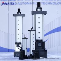 JST S5 IP68 Cylindre Servo Électrique Étanche à Suspension Libre 110V/220V Cycle de Travail 20% Température de Fonctionnement -20~120°C