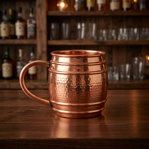Taza de Cobre para Moscow Mule de Verano Sheeraz International, Taza Esmaltada para Bar, Utensilios de Cocina, Taza de Cobre Resistente para Beber - Product Image 1